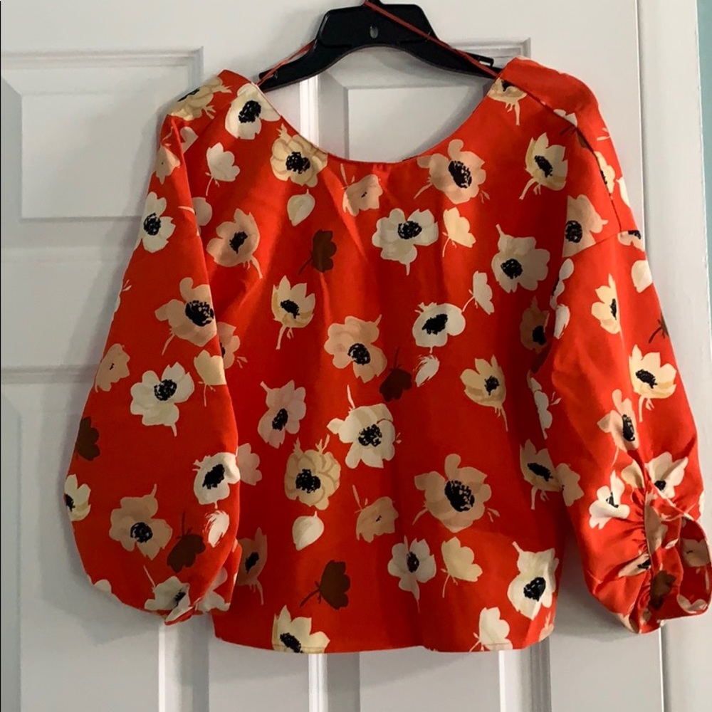 Zara Floral top